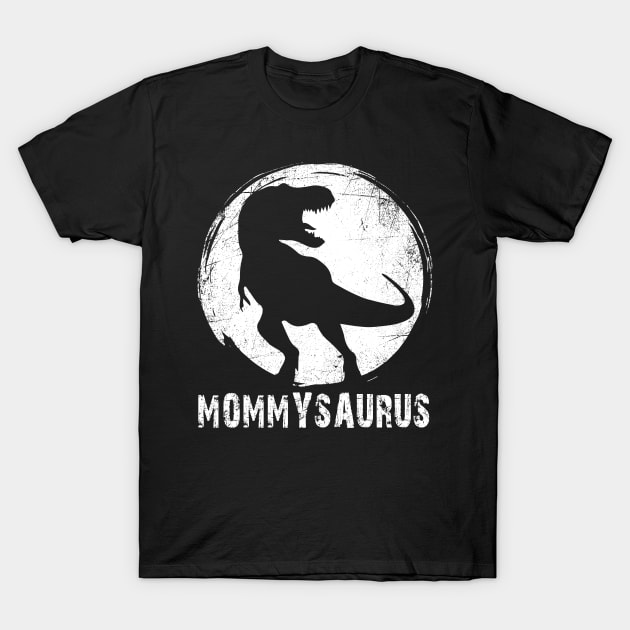 Mommysaurus T Rex Dinosaur T-Shirt by Tuyetle